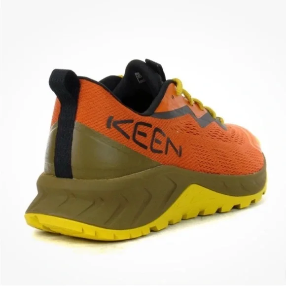 KEEN Versacore Speed Bright Gold Flame Antique Moss Hiking Trail shoes size 9.5 - Picture 2 of 15